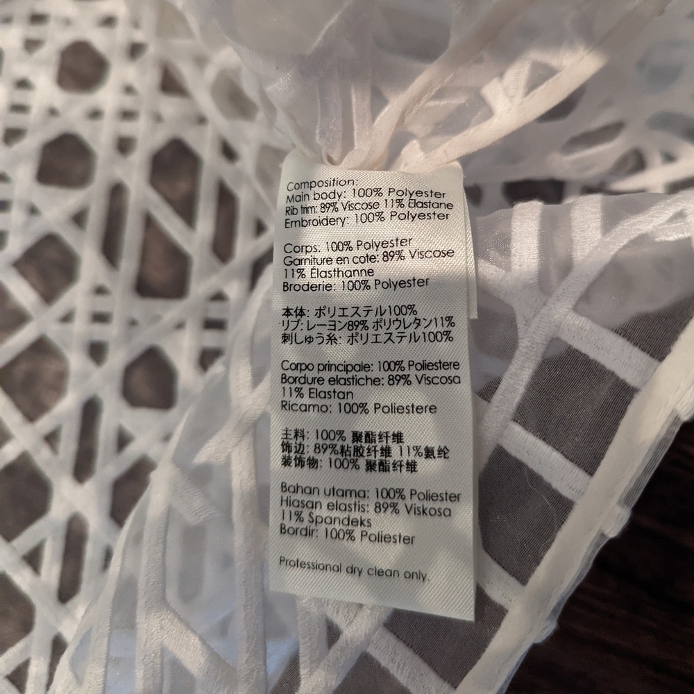 (SOLD) NEW 3.1 Phillip Lim Sheer Top - Picture 10 of 10
